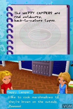 Image in-game du jeu Zoey 101 - Field Trip Fiasco sur Nintendo DS