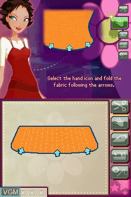 Image in-game du jeu Fashion Designer - Style Icon sur Nintendo DS