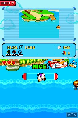 Image in-game du jeu Zoo Frenzy sur Nintendo DSi