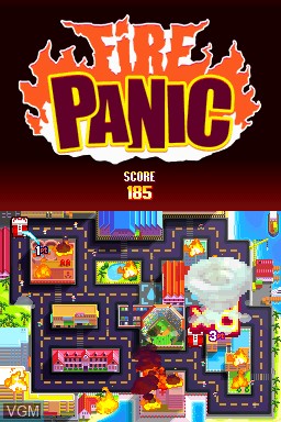 Image in-game du jeu Fire Panic sur Nintendo DSi