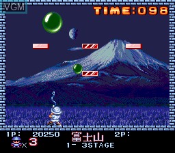 Image in-game du jeu Pomping World sur NEC PC Engine CD