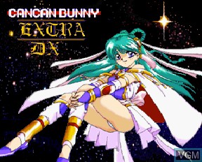 Image de l'ecran titre du jeu Can Can Bunny Extra DX sur NEC PC-FX