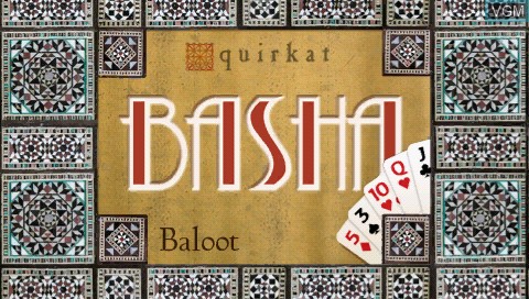 Image de l'ecran titre du jeu Basha Baloot sur Sony PSP