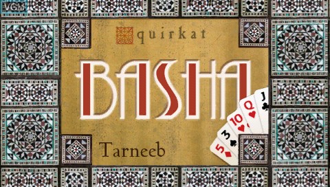 Image de l'ecran titre du jeu Basha Tarneeb sur Sony PSP