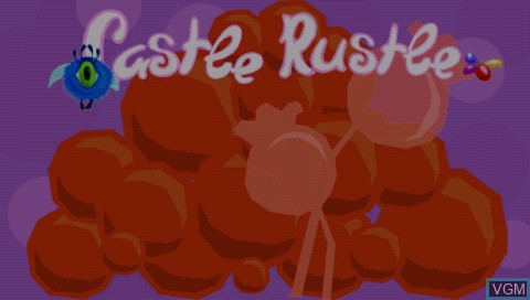 Image de l'ecran titre du jeu Castle Rustle sur Sony PSP