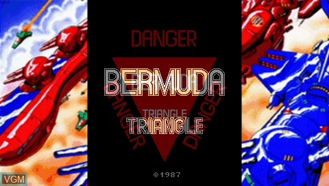 Image de l'ecran titre du jeu Bermuda Triangle sur Sony PSP