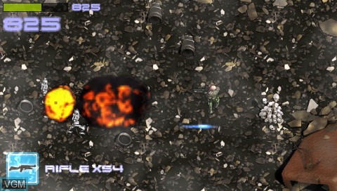 Image du menu du jeu Terminator, The sur Sony PSP