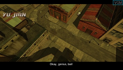 Image du menu du jeu Grand Theft Auto - Chinatown Wars sur Sony PSP