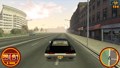 Image in-game du jeu Driver '76 sur Sony PSP