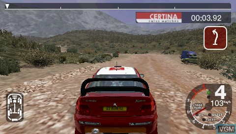 Image in-game du jeu Colin McRae Rally 2005 Plus sur Sony PSP