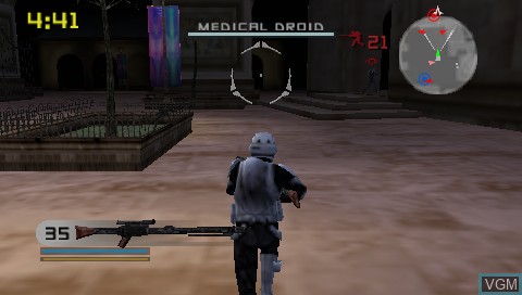 Image in-game du jeu Star Wars - Battlefront II sur Sony PSP