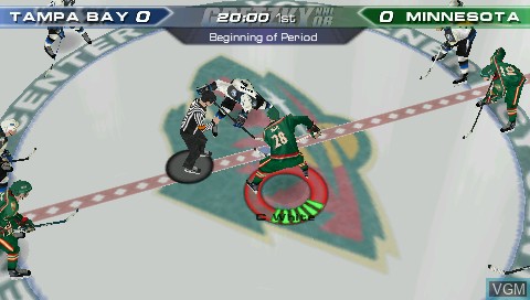 Image in-game du jeu Gretzky NHL 06 sur Sony PSP