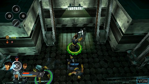 Image in-game du jeu X-Men Legends II - Rise of Apocalypse sur Sony PSP