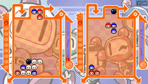 Image in-game du jeu Bomberman - Panic Bomber sur Sony PSP