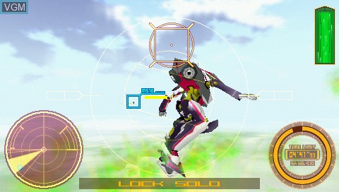 Image in-game du jeu Koukyou Shihen Eureka Seven sur Sony PSP