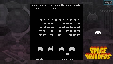 Image in-game du jeu Space Invaders Pocket sur Sony PSP