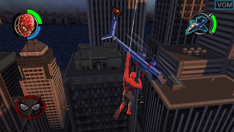 Image in-game du jeu Spider-Man 2 sur Sony PSP