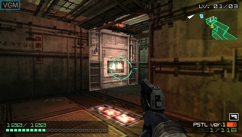 Image in-game du jeu Coded Arms sur Sony PSP