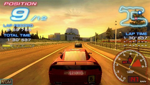 Image in-game du jeu Ridge Racer sur Sony PSP