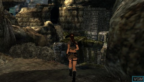 Image in-game du jeu Tomb Raider - Legend sur Sony PSP