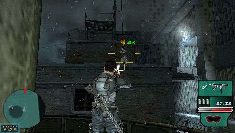 Image in-game du jeu Syphon Filter - Dark Mirror sur Sony PSP
