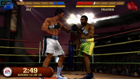 Image in-game du jeu Fight Night Round 3 sur Sony PSP
