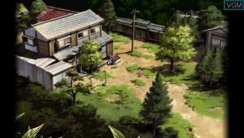 Image in-game du jeu Boku no Natsuyasumi Portable - Mushi Mushi Hakase to Teppen-yama no Himitsu!! sur Sony PSP