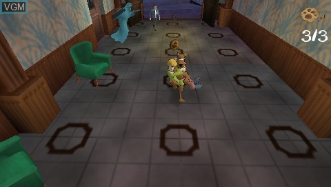 Image in-game du jeu Scooby Doo! Who's Watching Who? sur Sony PSP