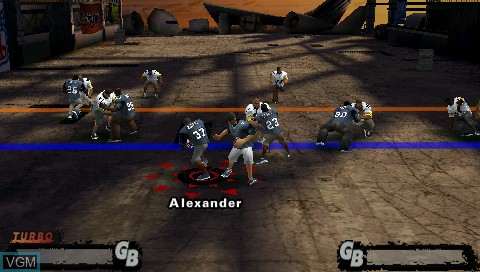 Image in-game du jeu NFL Street 3 sur Sony PSP