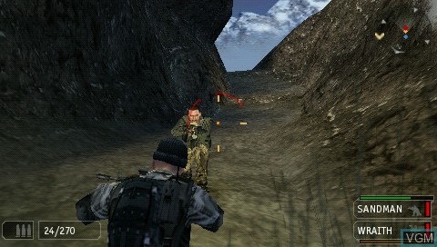 Image in-game du jeu SOCOM - U.S. Navy SEALs Fireteam Bravo 2 sur Sony PSP