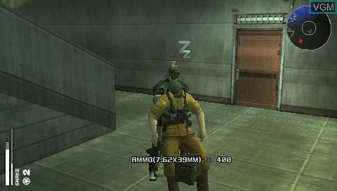 Image in-game du jeu Metal Gear Solid - Portable Ops sur Sony PSP