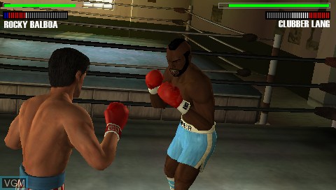 Image in-game du jeu Rocky Balboa sur Sony PSP