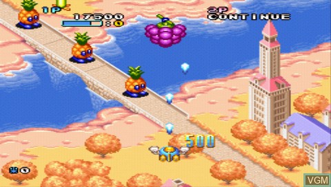 Image in-game du jeu TwinBee Portable sur Sony PSP