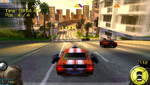 Image in-game du jeu Full Auto 2 - Battlelines sur Sony PSP