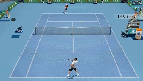 Image in-game du jeu Smash Court Tennis 3 sur Sony PSP