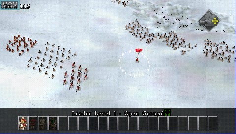 Image in-game du jeu History Channel, The - Great Battles of Rome sur Sony PSP