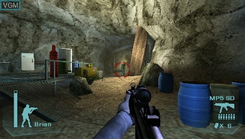 Image in-game du jeu Tom Clancy's Rainbow Six Vegas sur Sony PSP