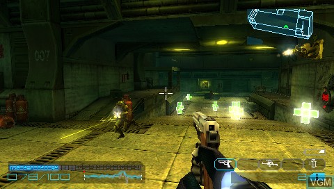Image in-game du jeu Coded Arms - Contagion sur Sony PSP