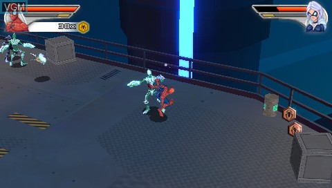 Image in-game du jeu Spider-Man - Friend or Foe sur Sony PSP