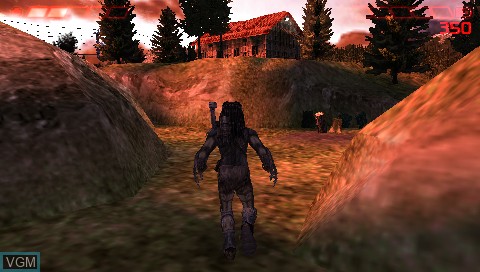 Image in-game du jeu Aliens vs. Predator - Requiem sur Sony PSP