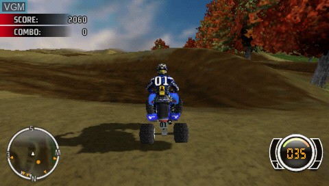 Image in-game du jeu MX vs. ATV Untamed sur Sony PSP