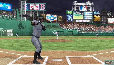 Image in-game du jeu MLB 08 - The Show sur Sony PSP