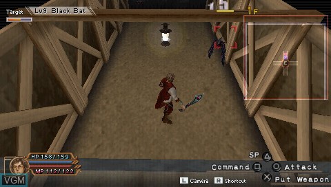 Image in-game du jeu Dungeon Maker II - The Hidden War sur Sony PSP