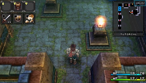 Image in-game du jeu Brandish - The Dark Revenant sur Sony PSP