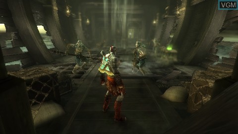Image in-game du jeu God of War - Ghost of Sparta sur Sony PSP