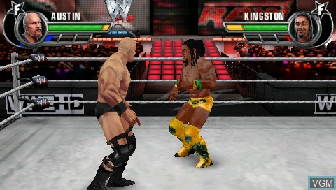 Image in-game du jeu WWE All Stars sur Sony PSP