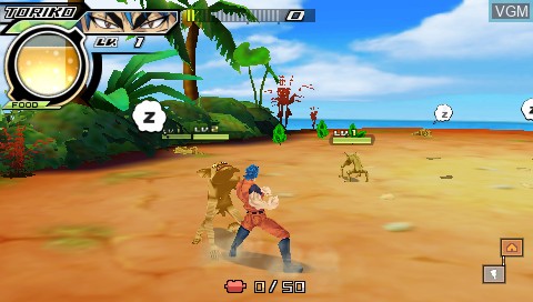 Image in-game du jeu Toriko - Gourmet Survival! sur Sony PSP