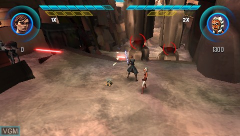 Image in-game du jeu Star Wars The Clone Wars - Republic Heroes sur Sony PSP