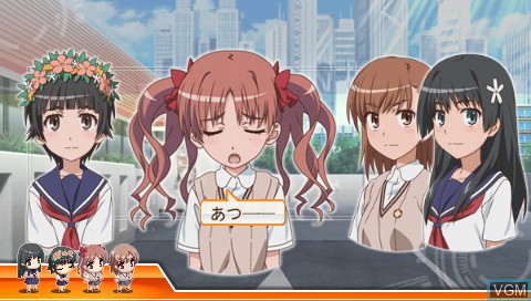 Image in-game du jeu Toaru Kagaku no Chou Denjihou sur Sony PSP