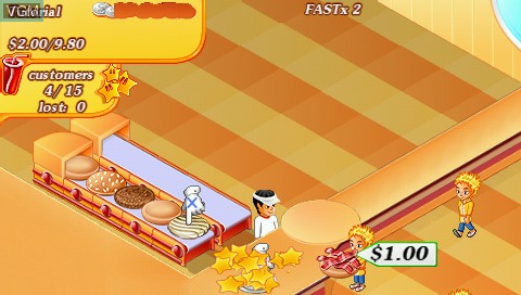 Image in-game du jeu Stand O' Food sur Sony PSP
